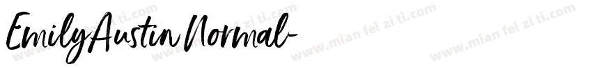 EmilyAustin Normal字体转换